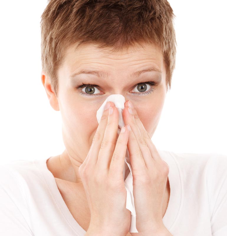Tema, pollenallergi: Förutom med hjälp av läkemedel hur kan man lindra symptomen?