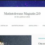 Nyhet: Matintolerans Magazin 10-års jubileum
